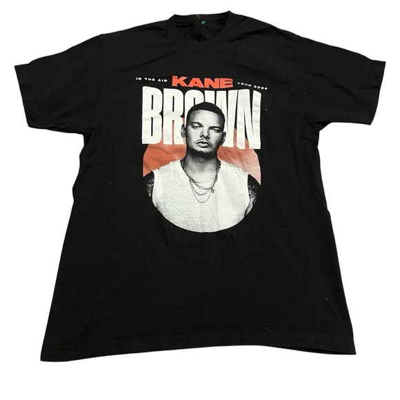 Kane Brown 2025 Tour Graphic T-Shirt front back Large Band Tee Country music - Picture 1 of 6